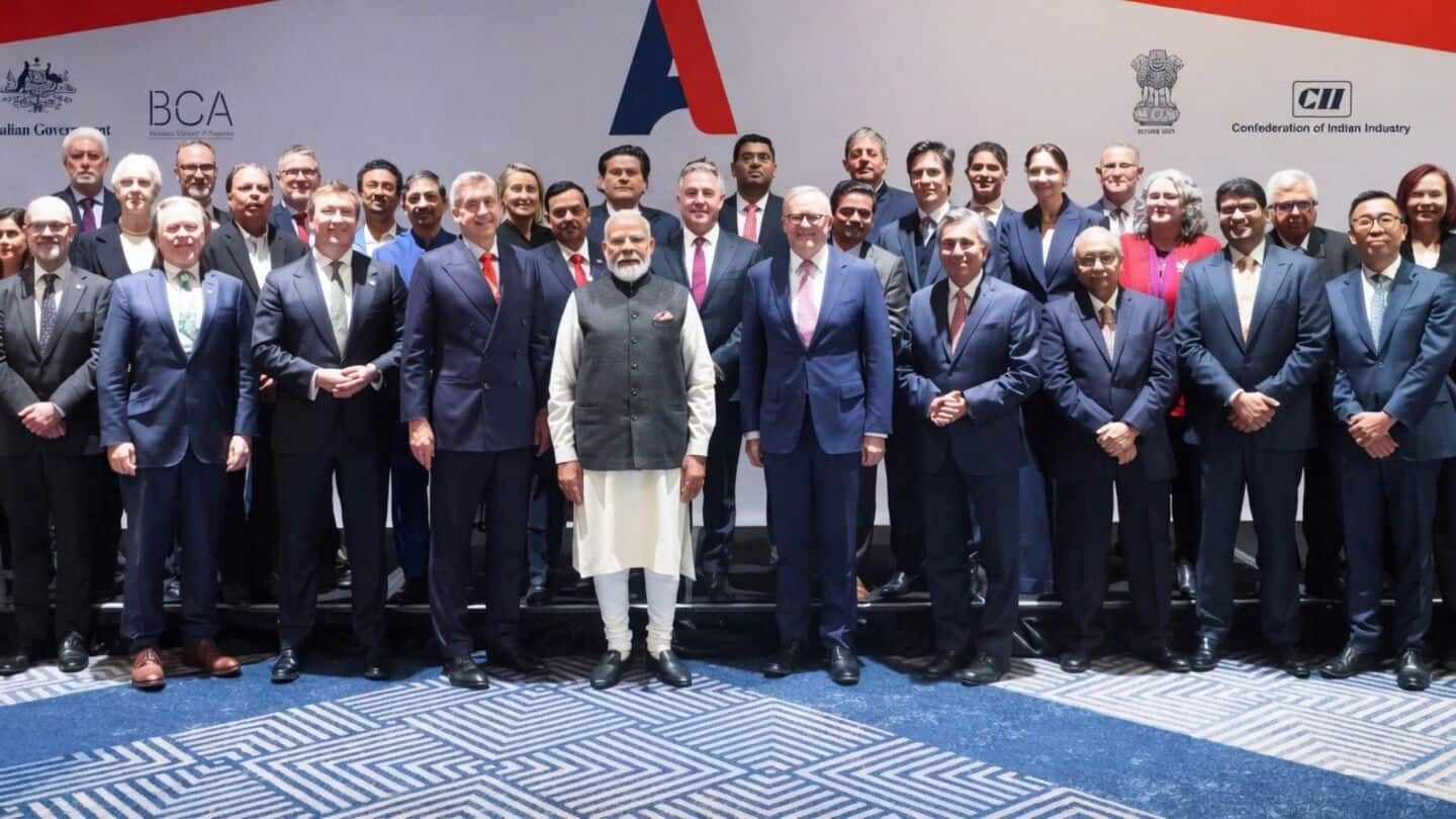 Narendra Modi pitches Melbourne plan to deepen India-Australia ties
