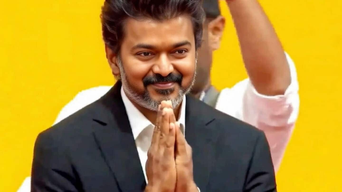 Actor Vijay becomes TN CM after TVK wins 108 seats