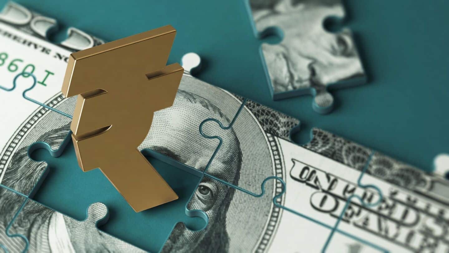 Indian rupee rises 63 paise to 95.73 per USD Friday