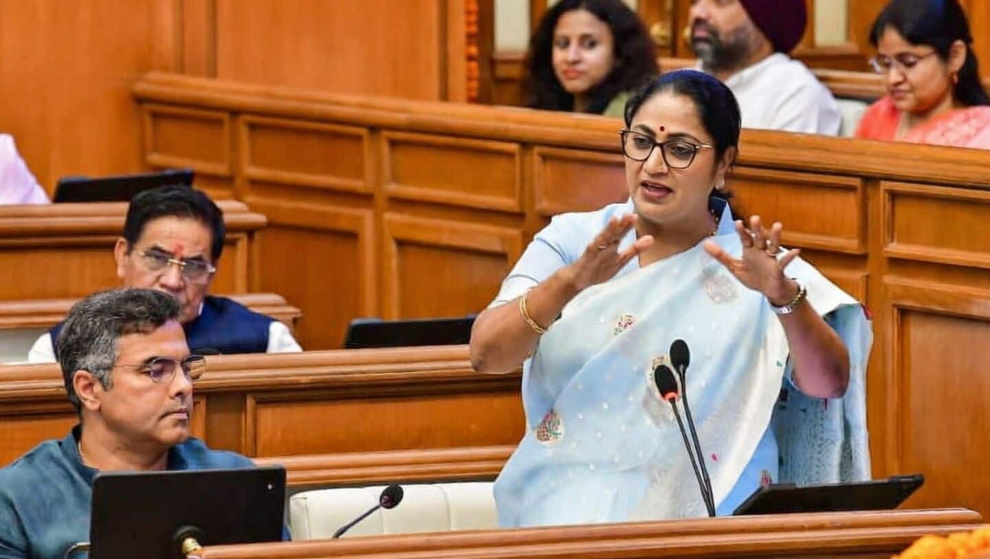 Delhi CM Rekha Gupta presents city's 1st-ever green budget