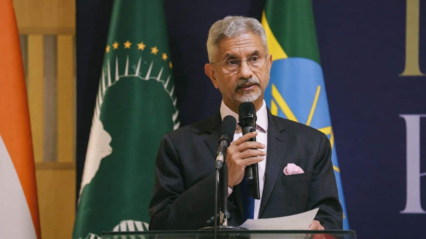 S Jaishankar in Ethiopia: India and Africa push for self-reliance