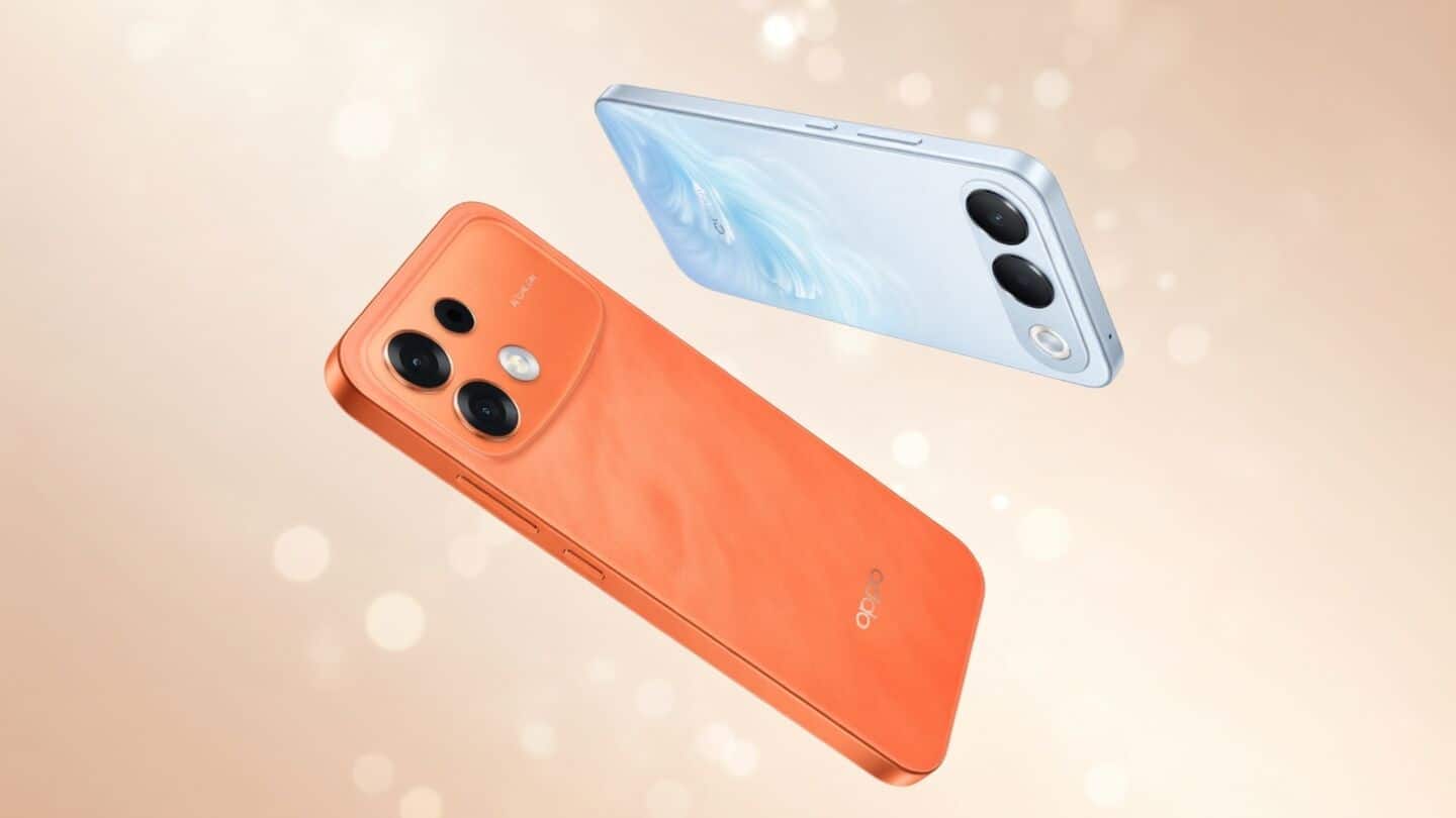 OPPO unveils F35 Pro and F35 in India, 8,000mAh batteries
