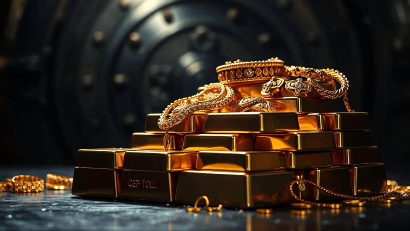 Gold and silver fall on US inflation, Fed rate worries