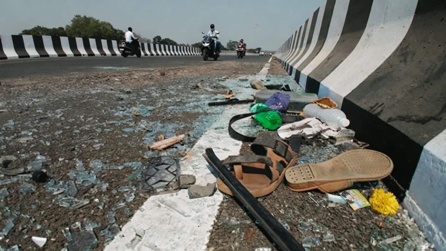 Roadways bus collided with dump truck in Bulandshahr, 2 dead
