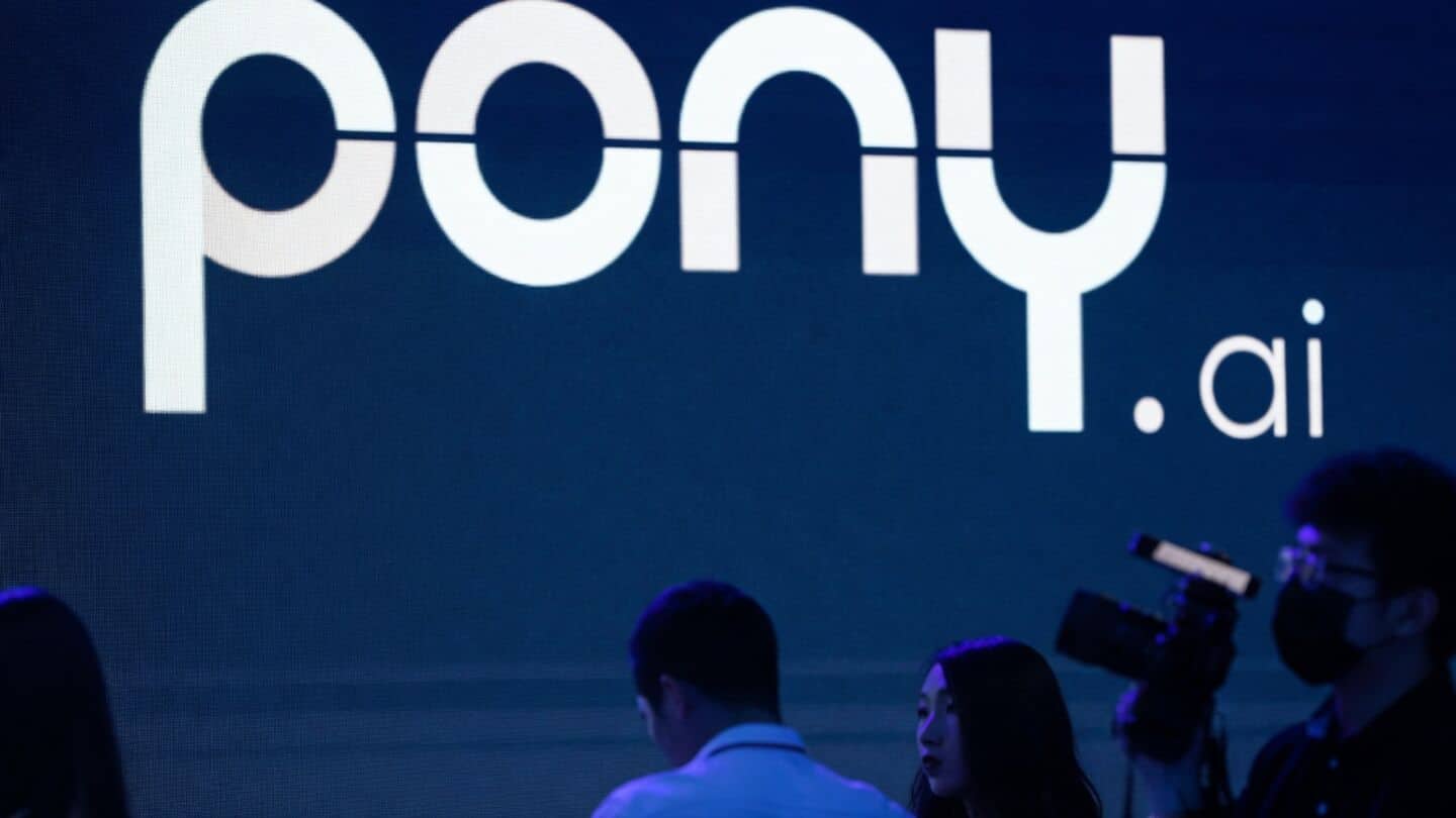 Pony.ai expands planned overseas robotaxi pipeline past 4,000 vehicles