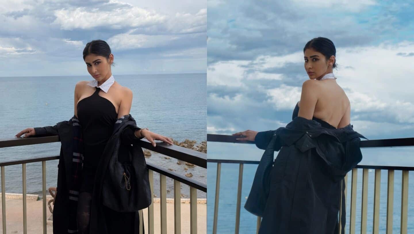 Roy turns heads at Cannes 2026 in black mini dress