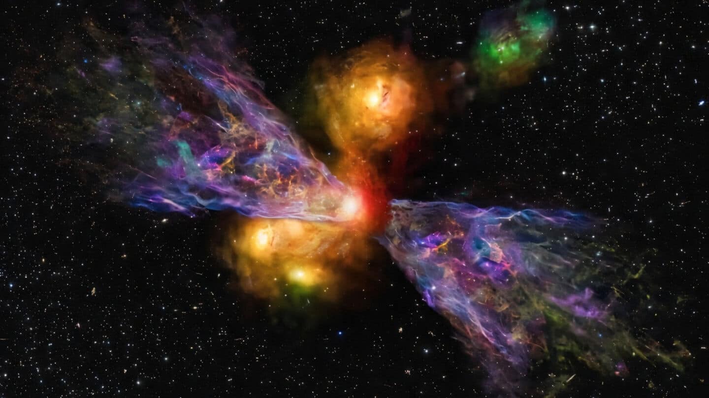 Astronomers using James Webb Space Telescope find winds quenching galaxies