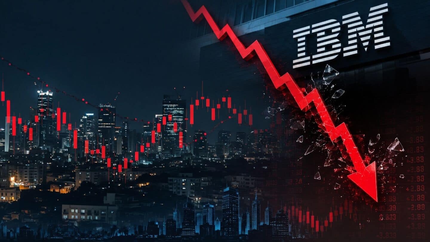 IBM stock tumbles 25% after missing revenue and earnings targets