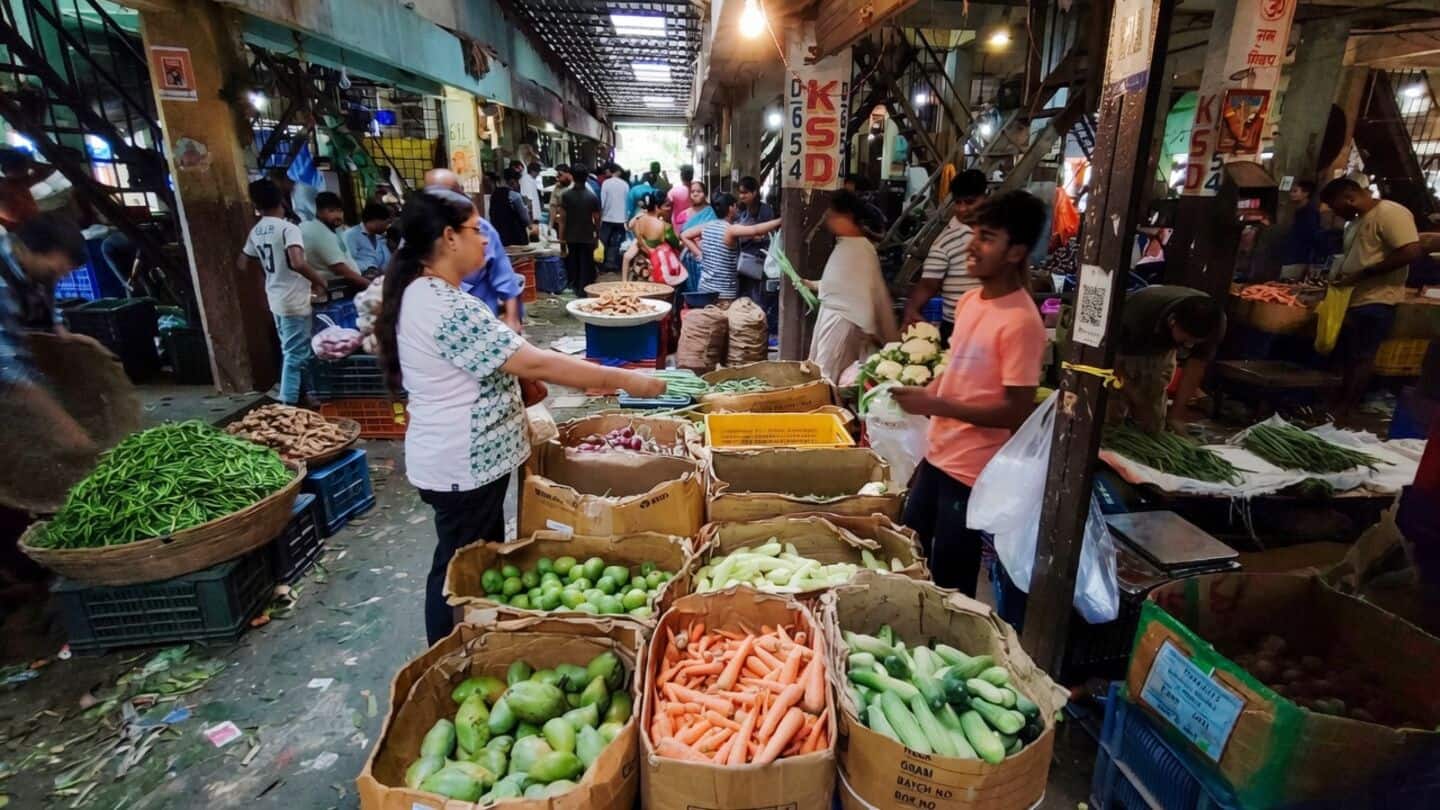 India retail inflation above RBI 4% midpoint as essentials rise