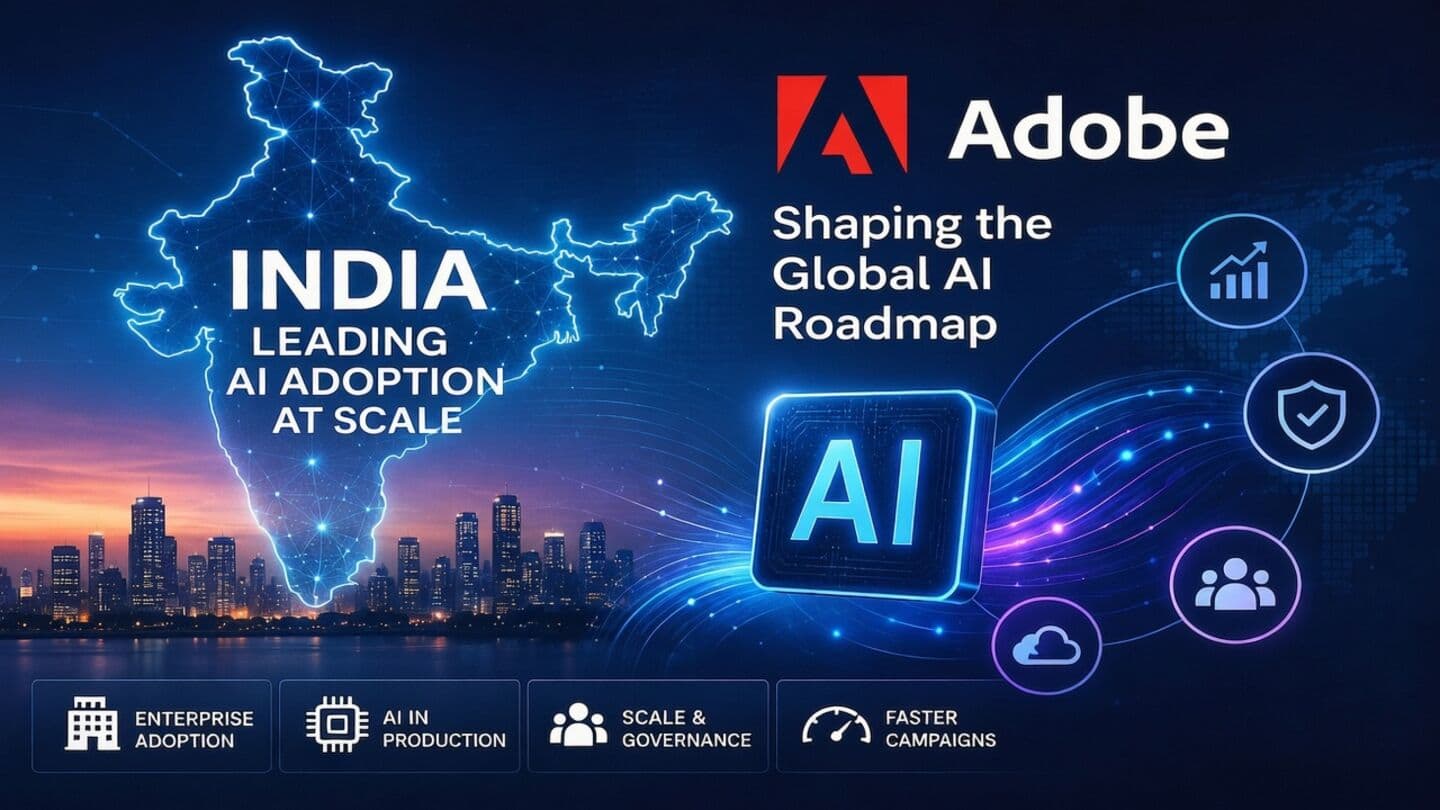 Ben Goodman says India's AI adoption prompts Adobe strategy shift