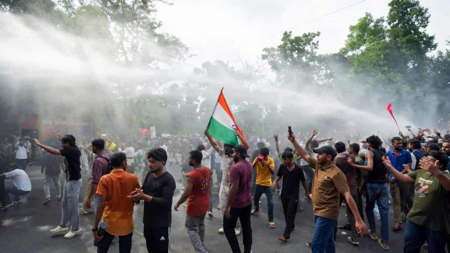 Bihar students begin indefinite hunger strike demanding Mithilesh Tiwari's resignation