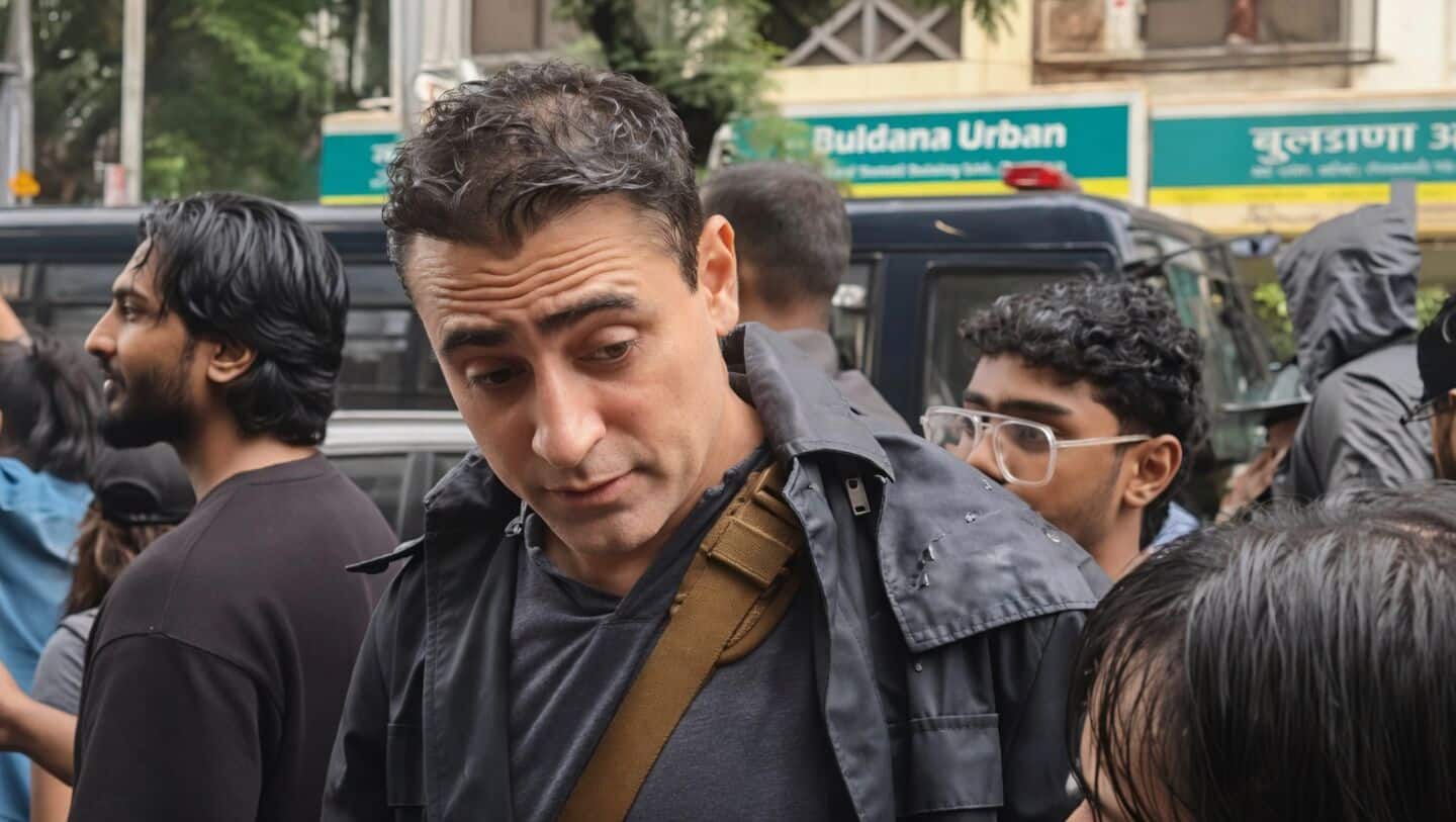 Actor Khan joins Mumbai protest for education reforms despite rain