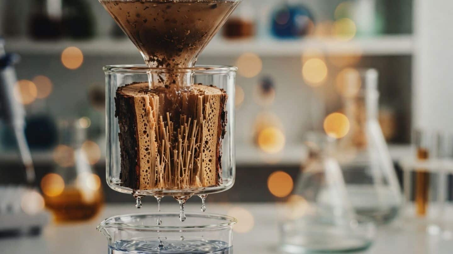 MIT engineers create sapwood water filters removing bacteria and viruses