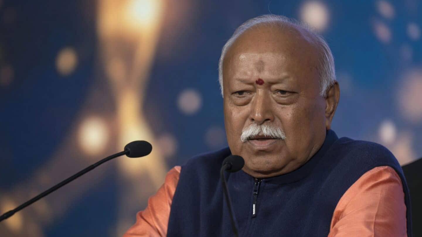 Mohan Bhagwat urges unity in diversity at Madison Square Garden