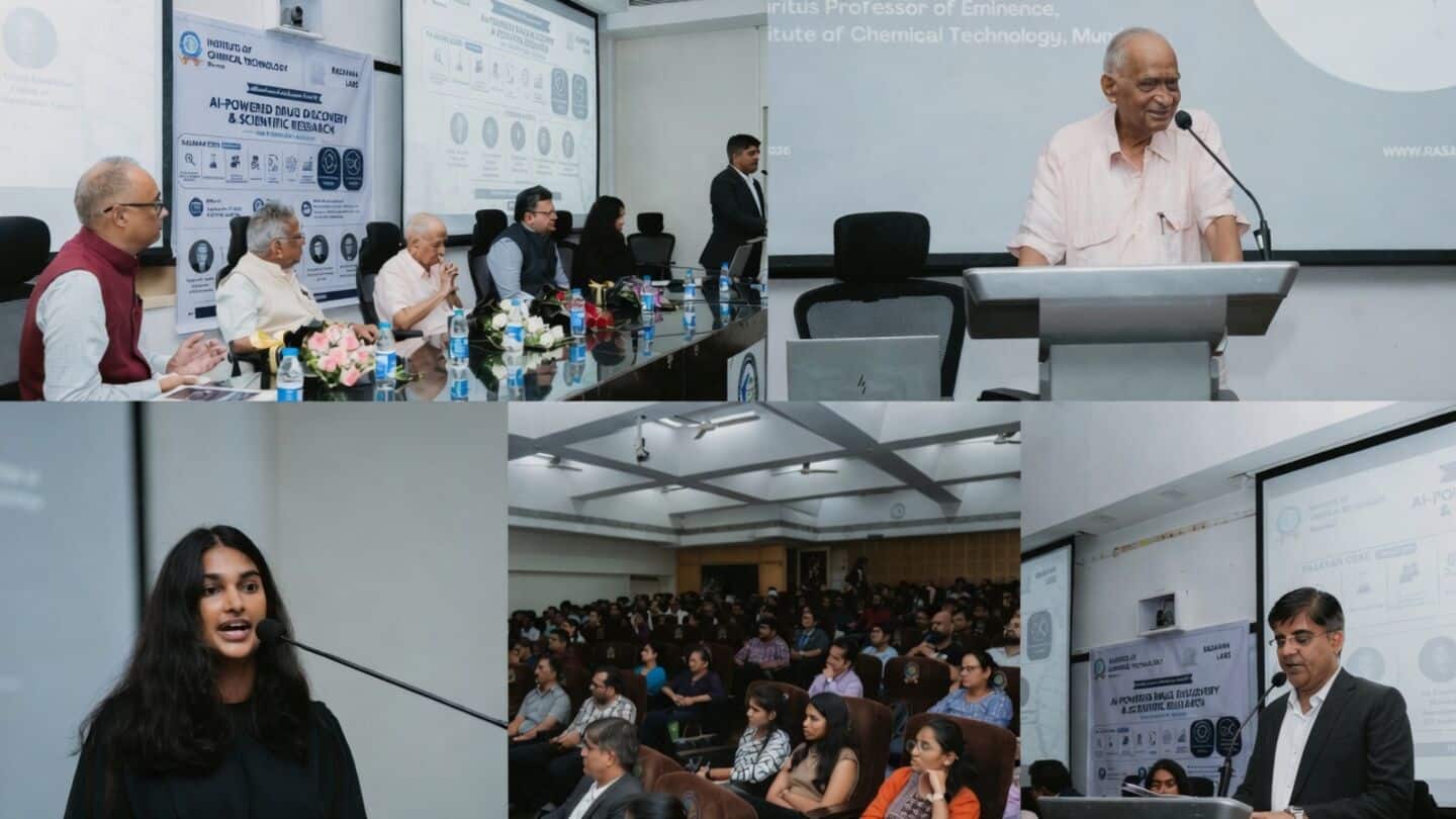 Rasayan Labs unveils AI drug discovery platform at ICT Mumbai