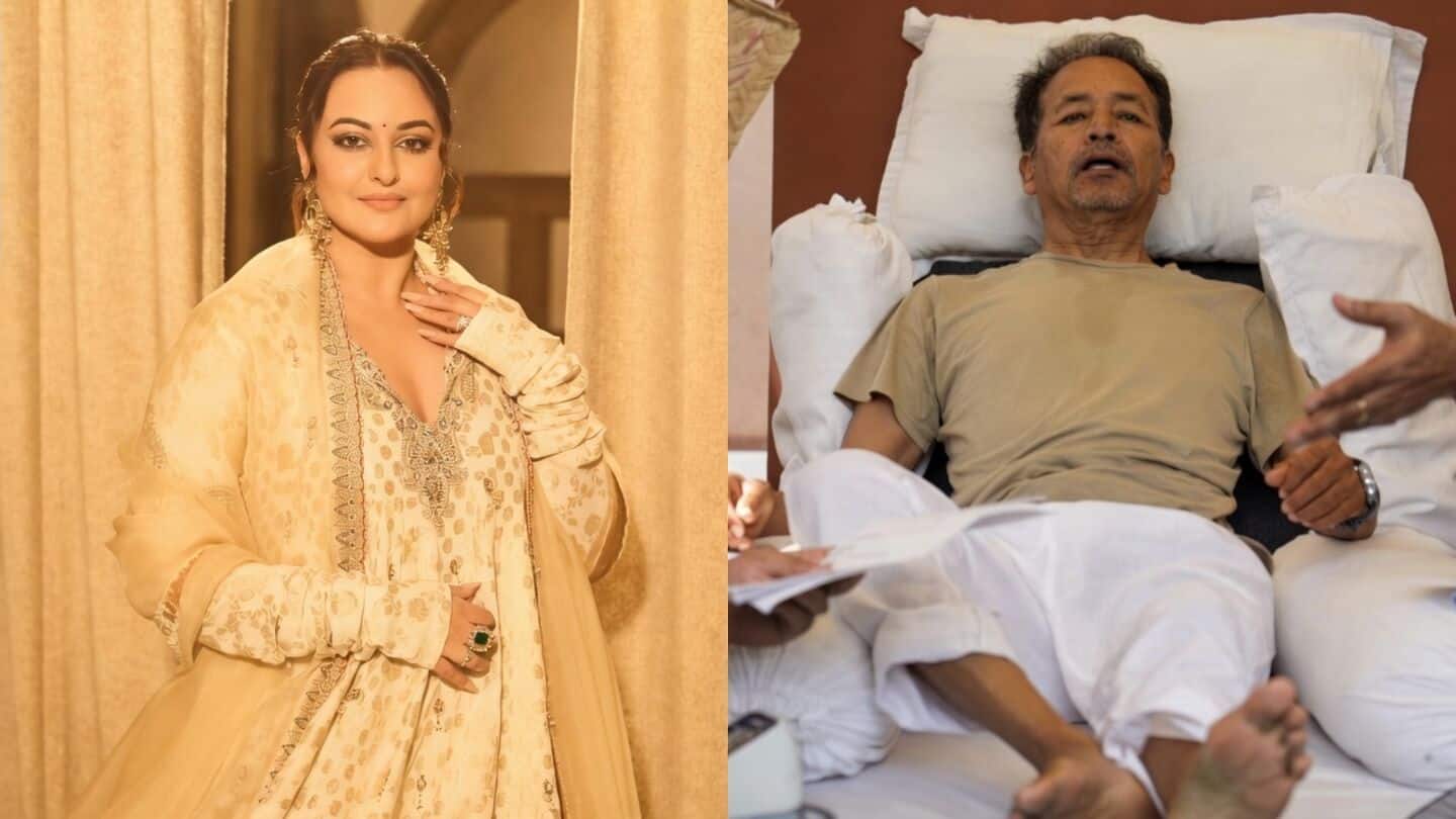 Sonakshi Sinha backs Sonam Wangchuk's 18-day hunger strike in Delhi