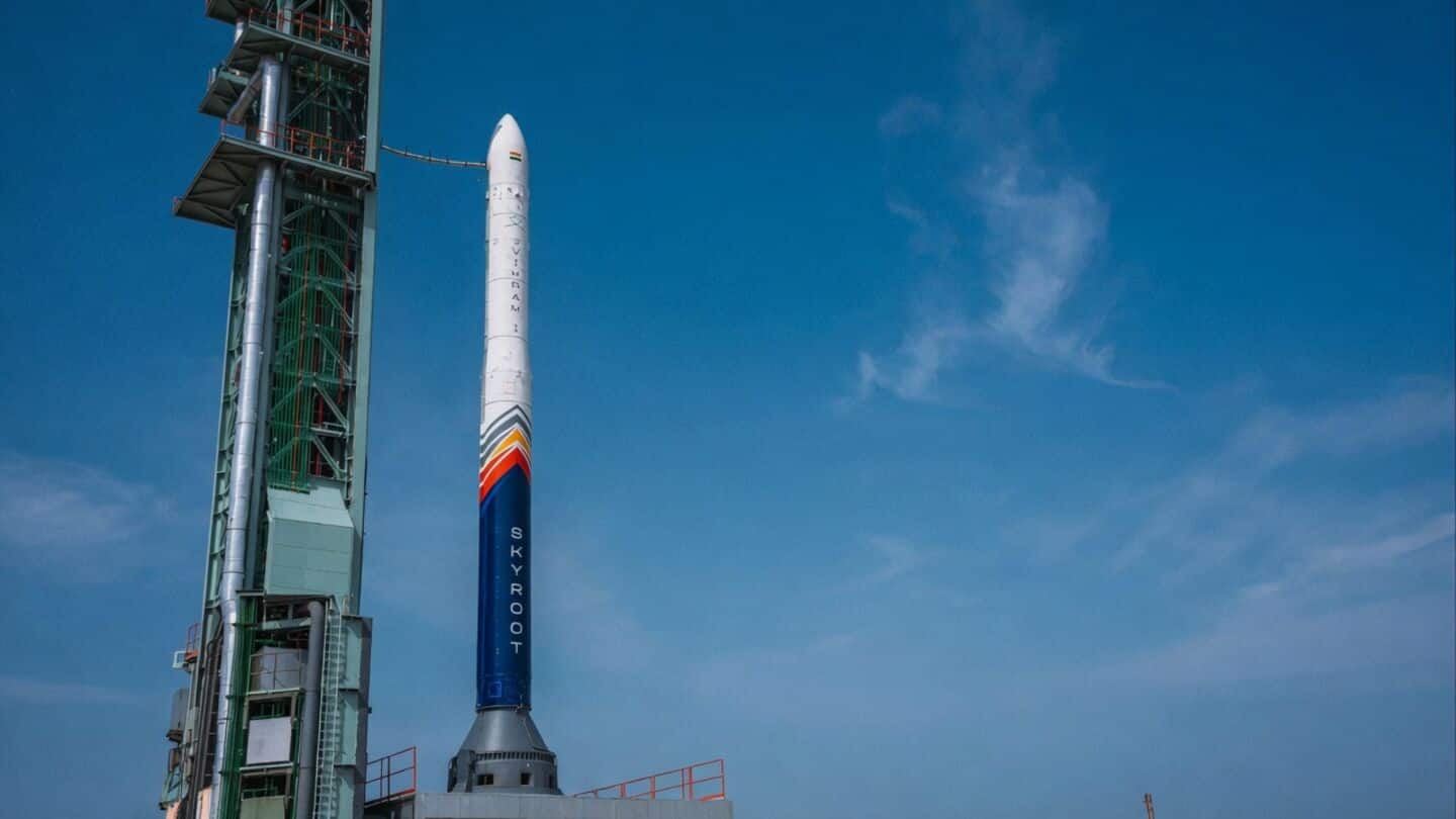 Skyroot's Vikram-1 set to become India's 1st private orbital rocket