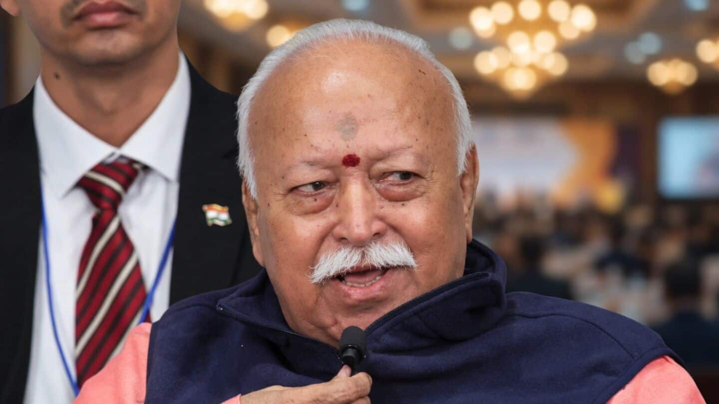 Mohan Bhagwat urges environmental responsibility at Madison Square Garden