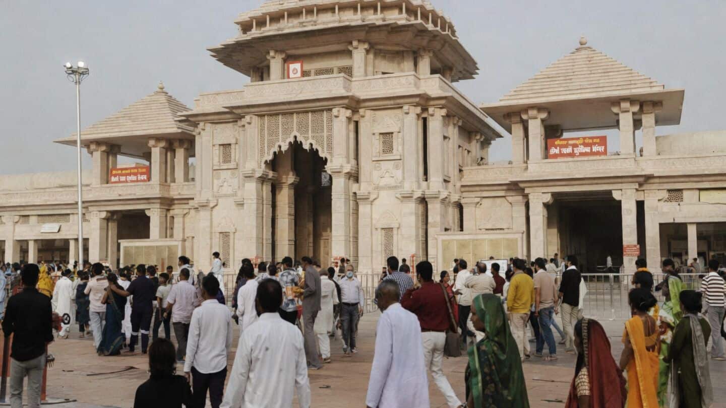 Nripendra Mishra in Ayodhya refuses comment, says monitors construction work