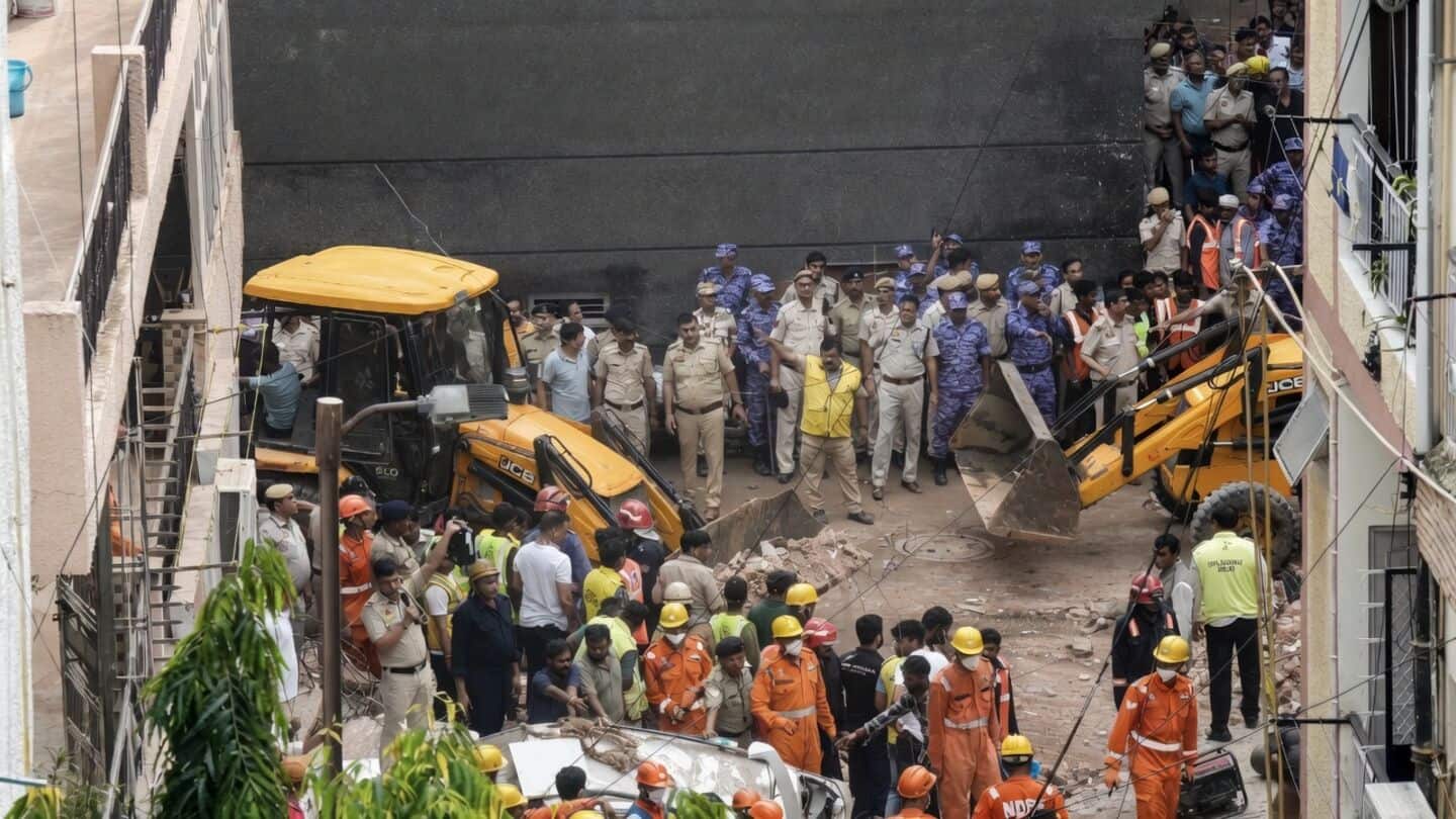 Satya Niketan building collapse kills 5, raises student safety fears