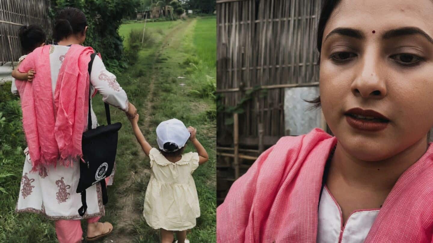 Assam teacher Rumi Deka's viral video shows Census 2027 fieldwork