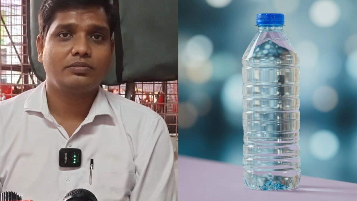 Hathras restaurant fined ₹100,000 for charging extra for water bottle