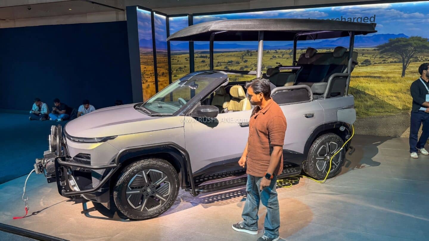 Tata Motors unveils Sierra EV Sanctuary Edition for wildlife sanctuaries