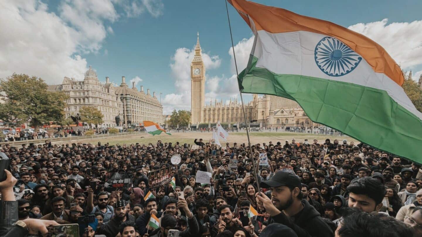 Indian students rally in London Dublin Toronto against Gyanesh Kumar