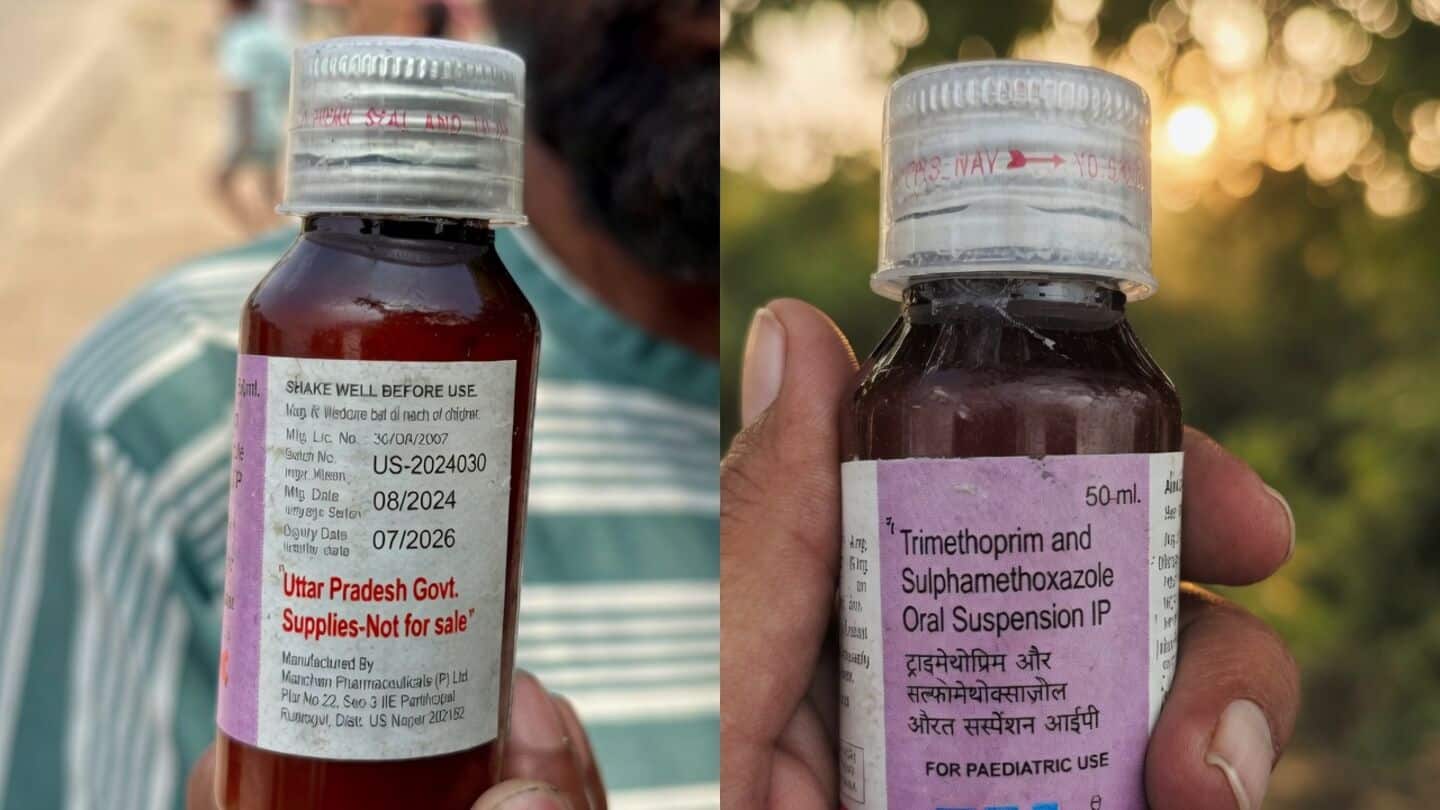 Kanpur health department gave expired cough syrup, children sick