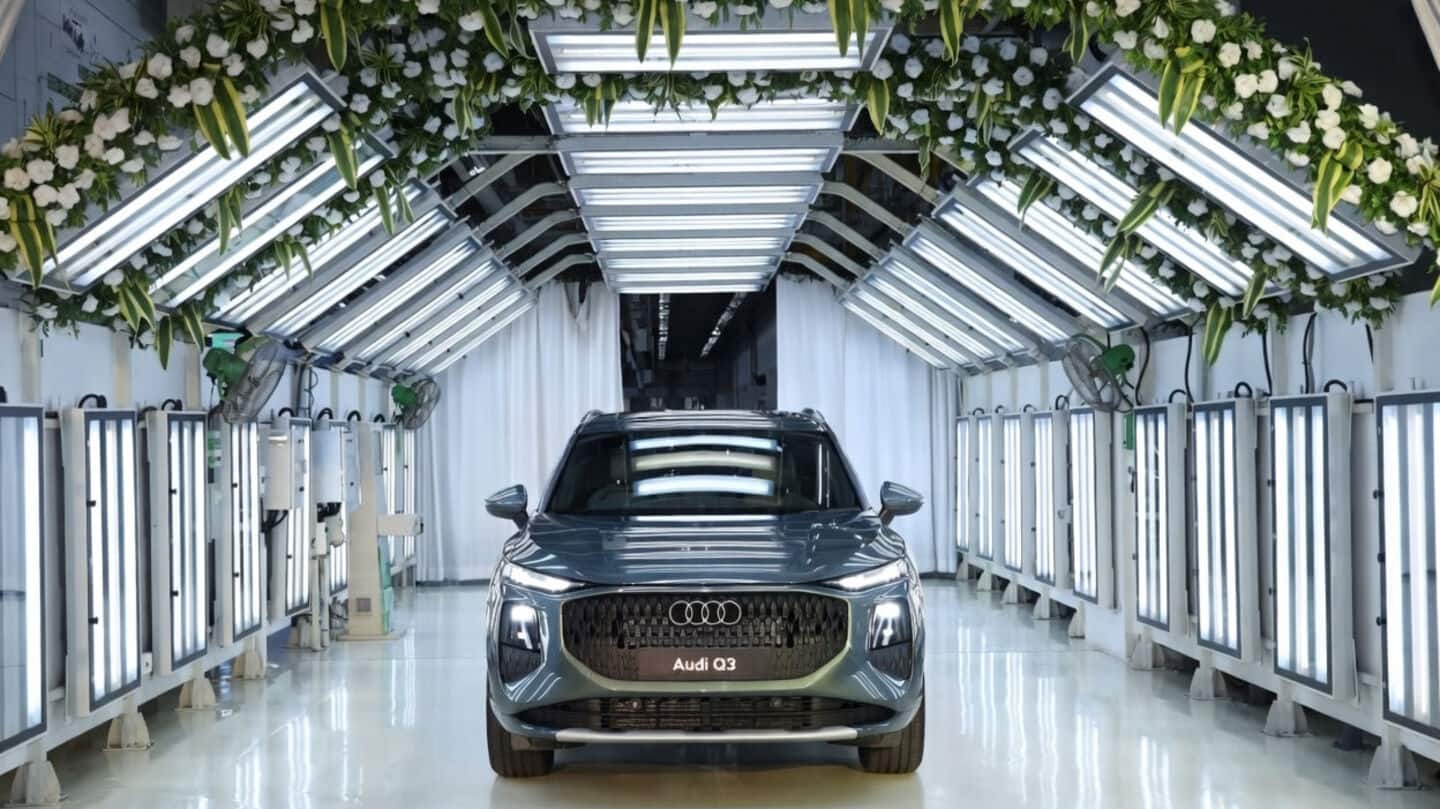 Audi starts local Q3 assembly in Maharashtra, launch October 16