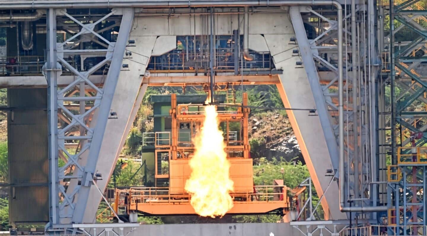 Isro completes successful full-thrust semi-cryogenic powerhead test in Tamil Nadu