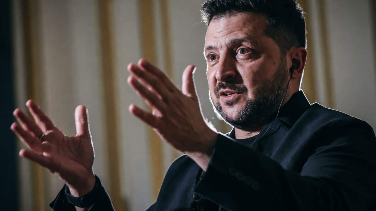 President Volodymyr Zelenskiy announces strikes on Russian oil refineries