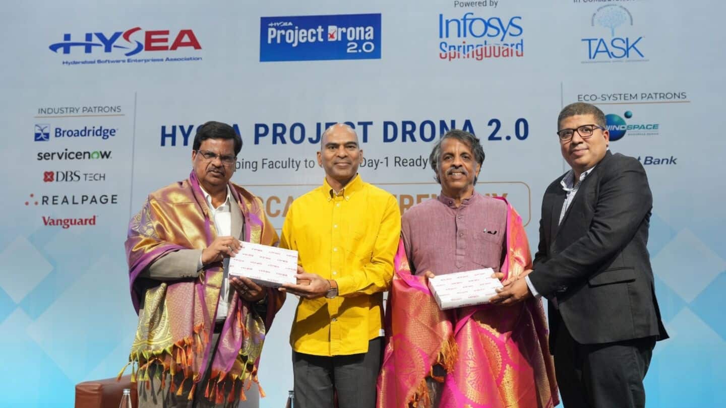HYSEA and TASK trained 200+ Telangana faculty in Drona 2.0