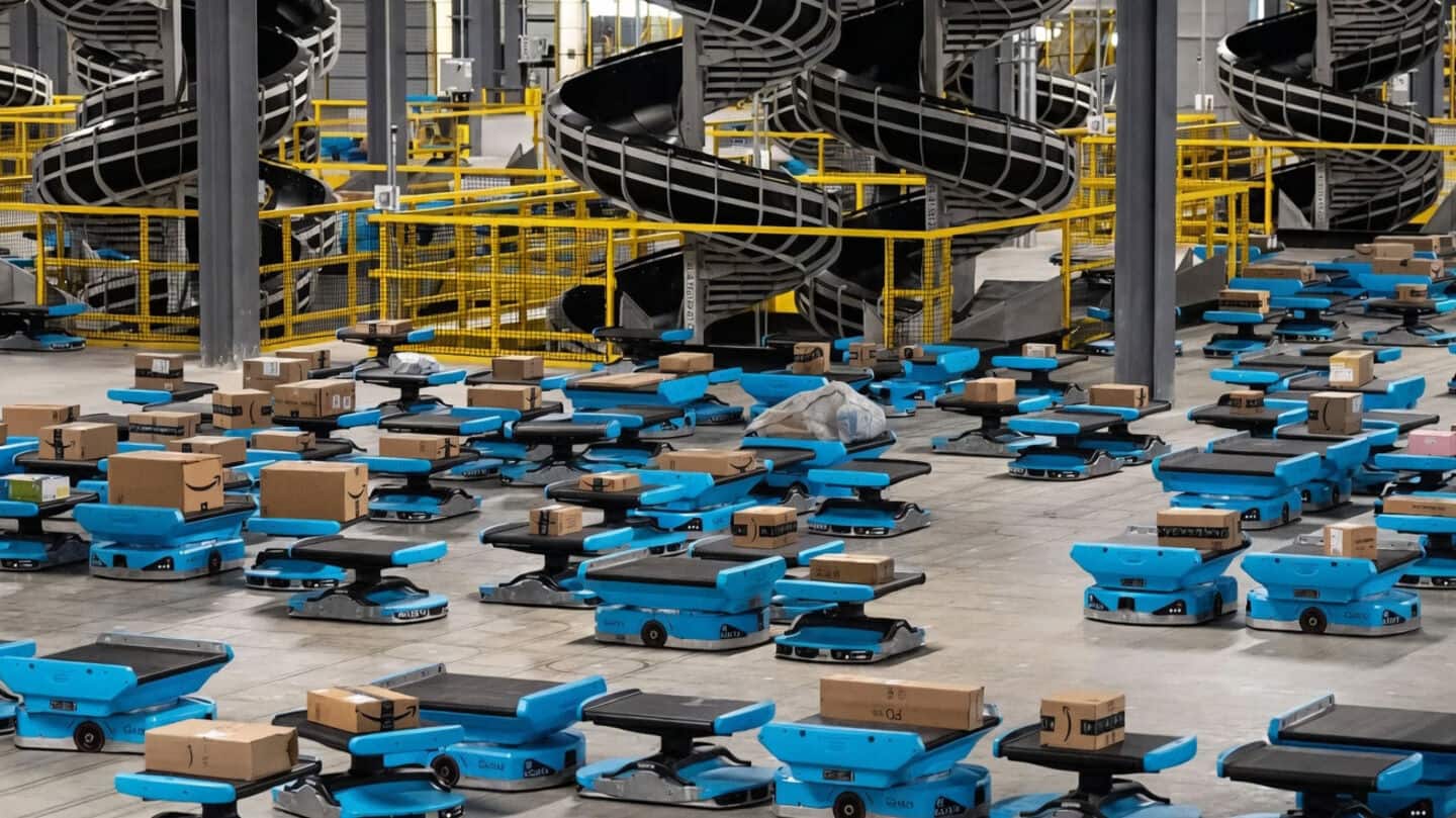 Amazon deploys over 1 million warehouse robots amid workforce shift