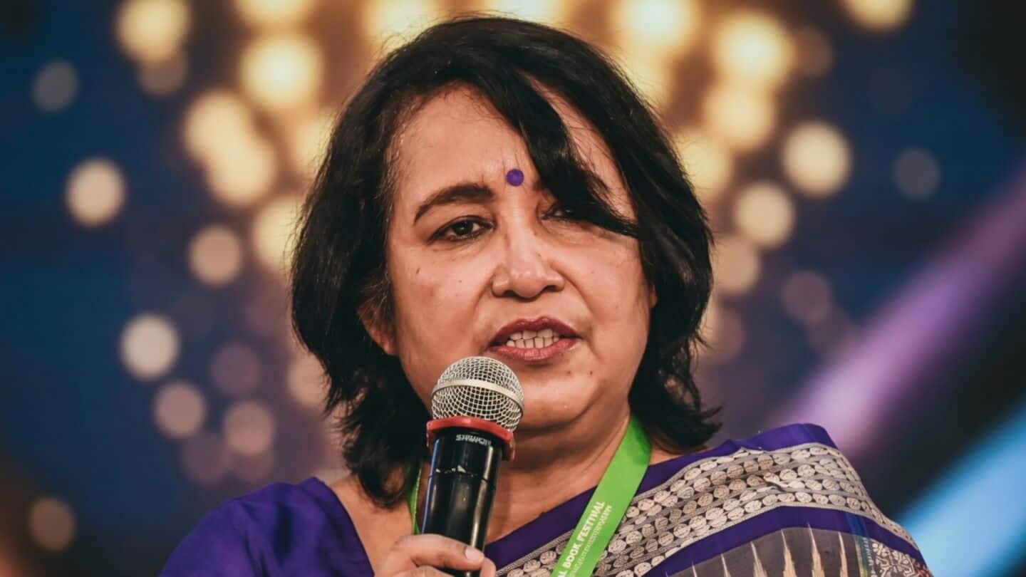 Exiled Bangladeshi author Taslima Nasreen ends Kolkata visit on Wednesday