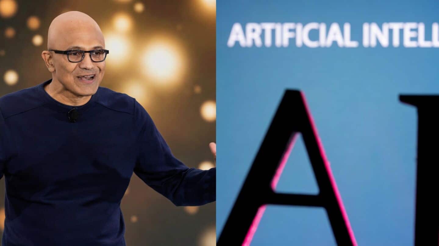 Microsoft CEO Satya Nadella urges slowing AI for human oversight