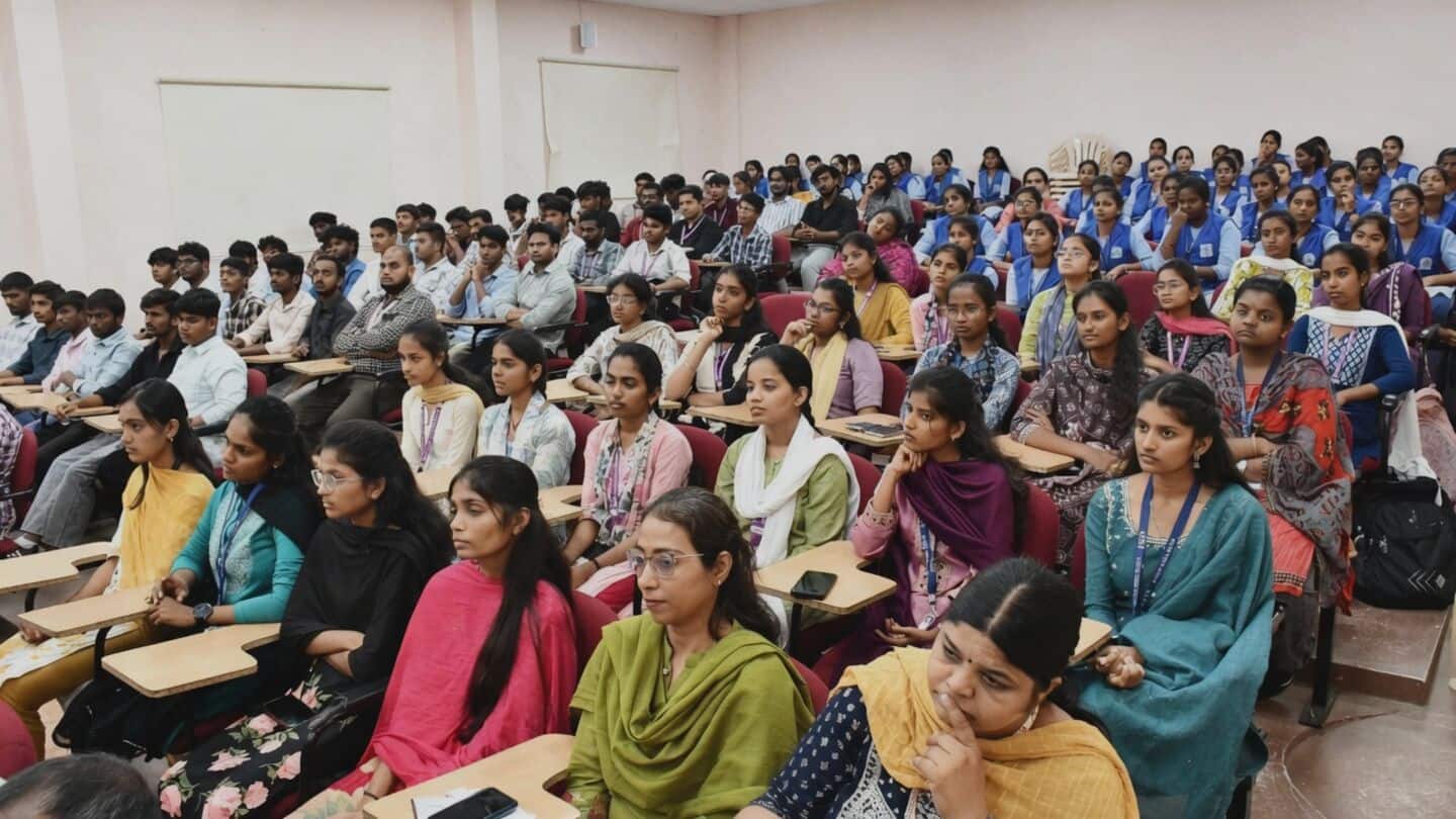 MITS hosts workshop on AI in climate and water management