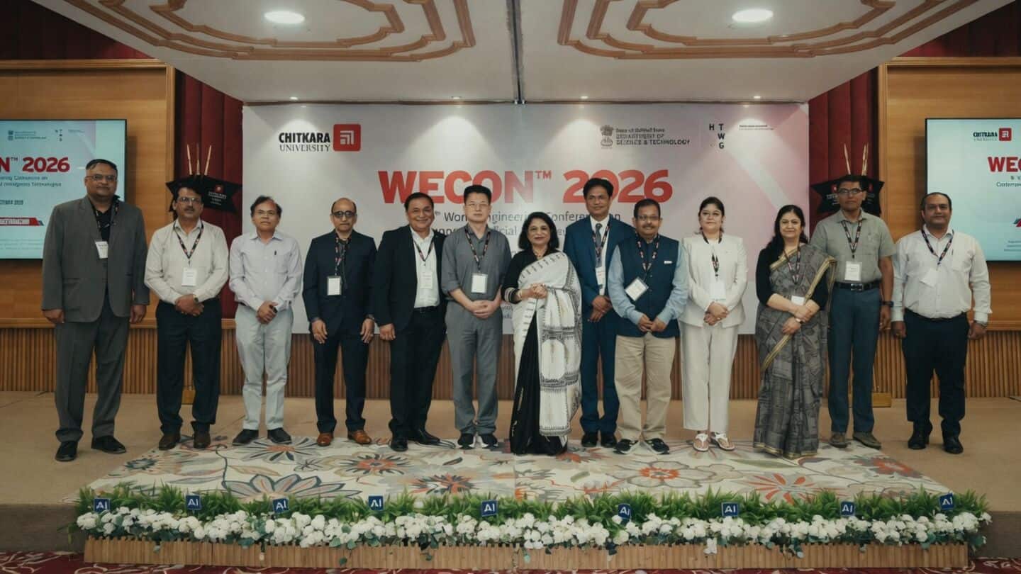 Chitkara University concludes WECON 2026 promoting AI for societal benefit