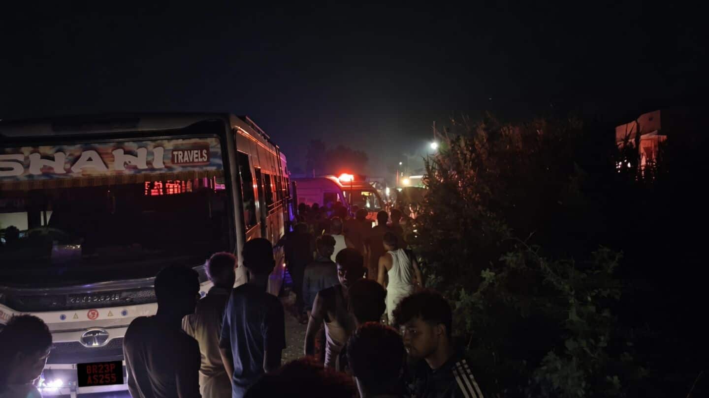 Speeding bus hits crowd at Bihar Chhathi ceremony, 5 dead