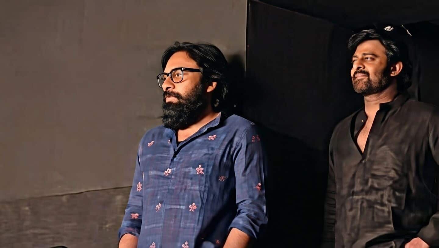 Prabhas, Vanga at 'Dhurandhar 2' Hyderabad screening, fans post photos