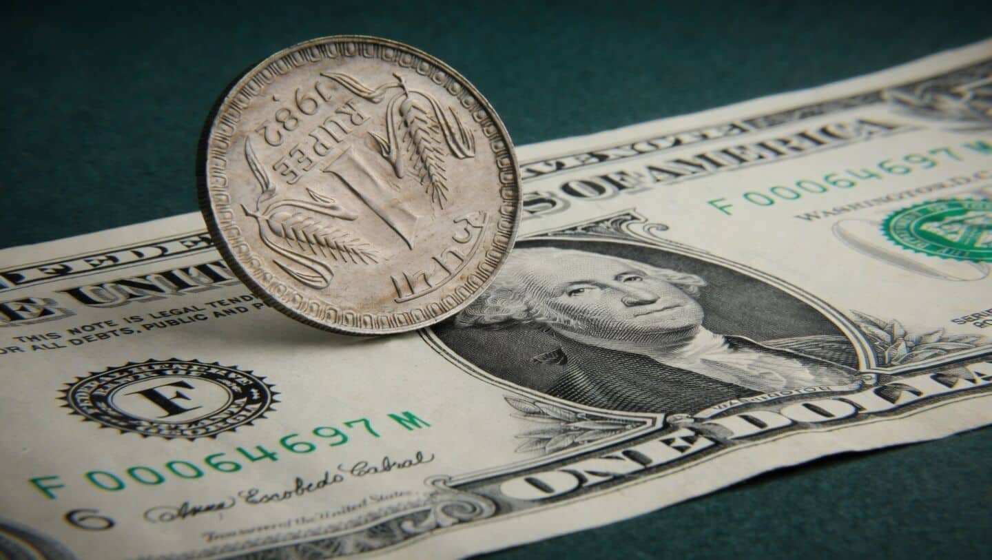 Rupee at ₹95.45 vs dollar amid US and Iran tensions