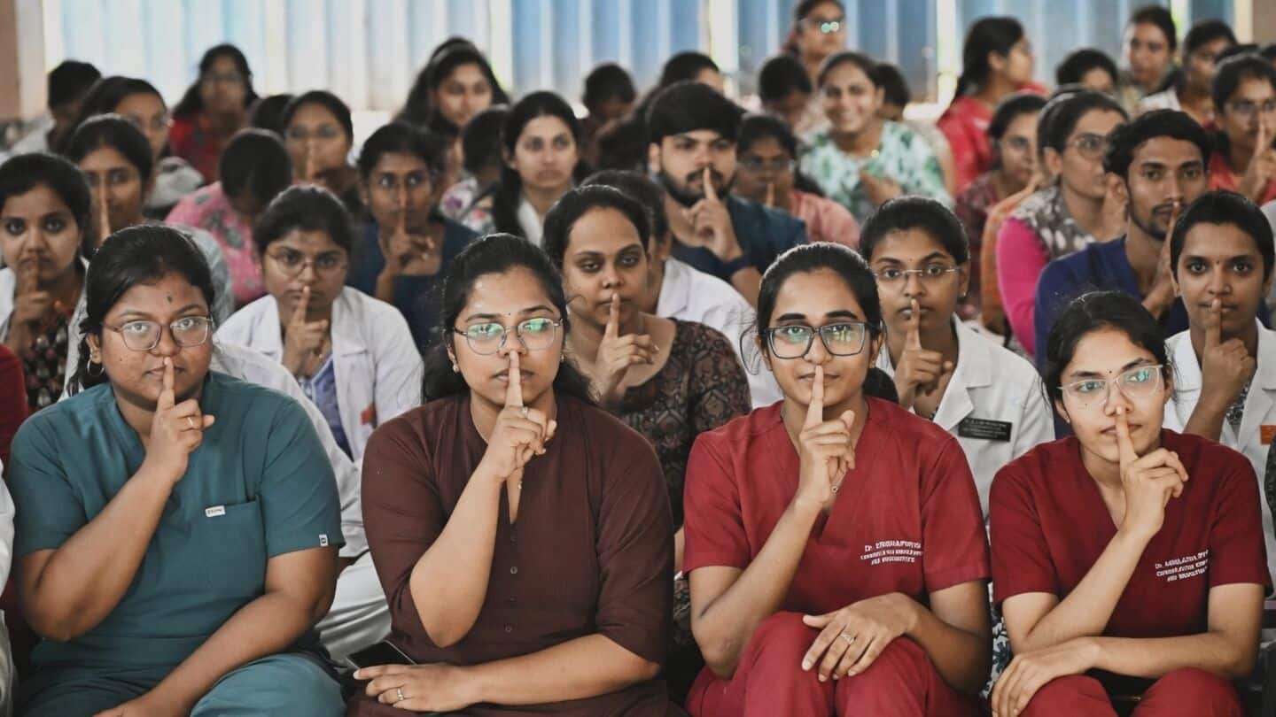 Andhra Pradesh talks with junior doctors stall as walkout continues