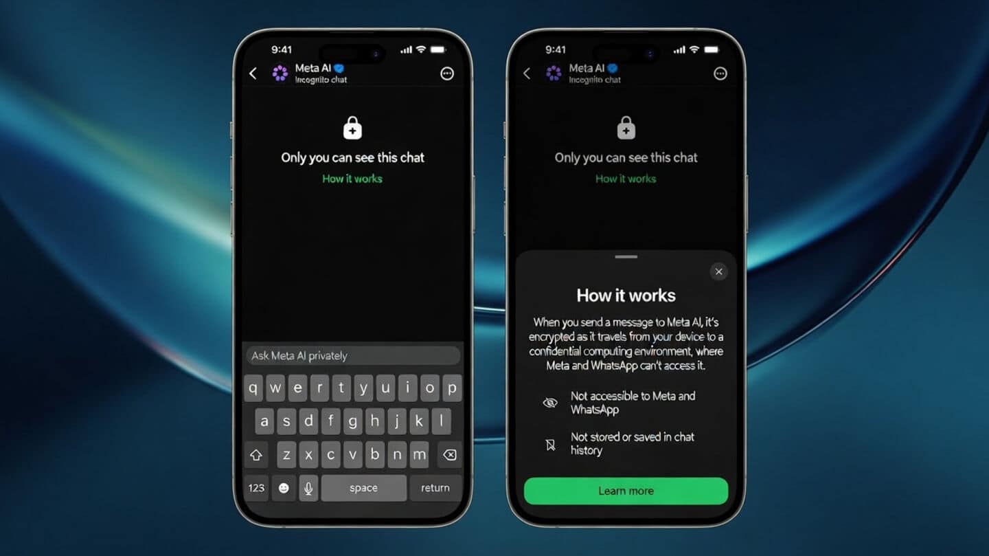 Mark Zuckerberg unveils Incognito Chat for WhatsApp and Meta AI