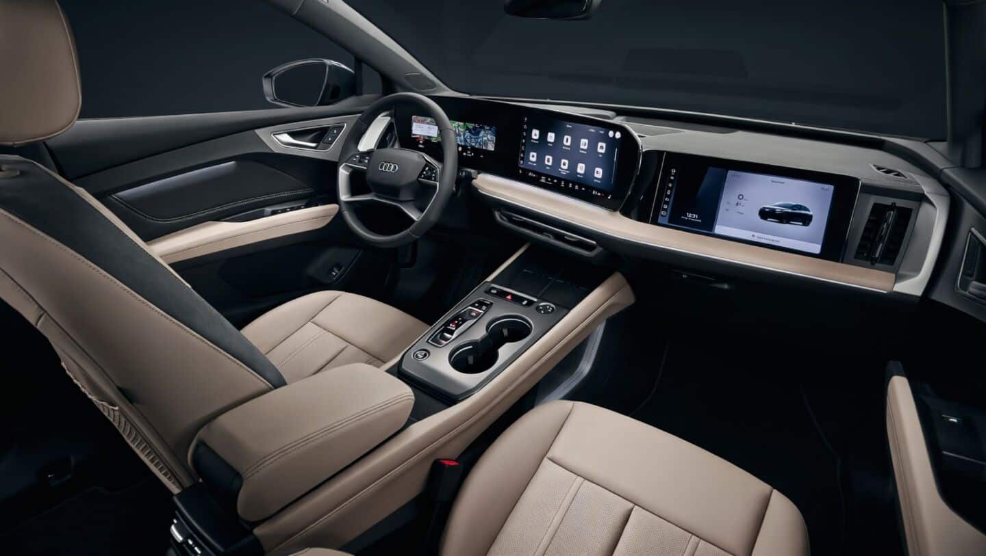 Audi unveils 2027 Q4 e-tron with 12.8-inch screen, 11.9-inch dash