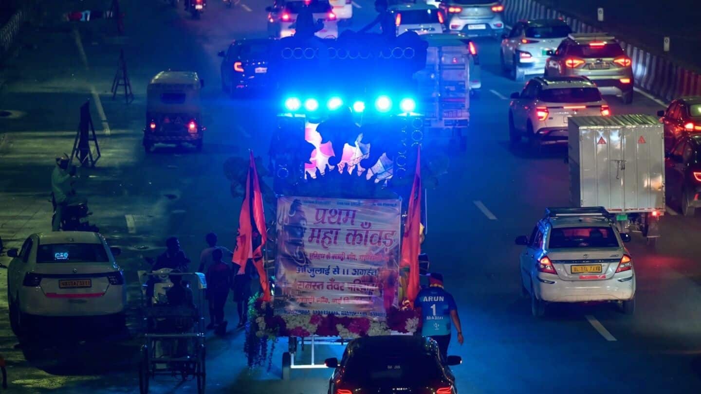 Ramesh Nagar Delhi residents report over 90dB Kanwar Yatra noise