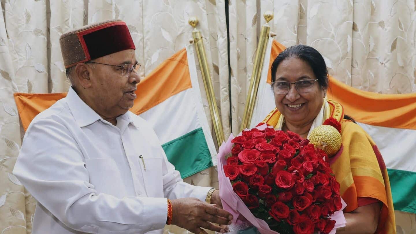 Sudha Yadav sworn in as Karnataka governor, 2nd woman ever