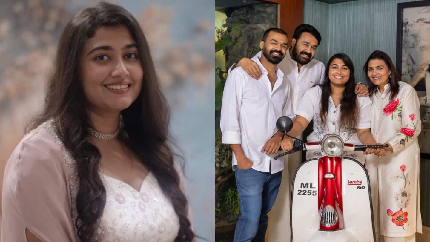 Mohanlal's daughter debuts in 'Thudakkam' with father's cameo by Joseph