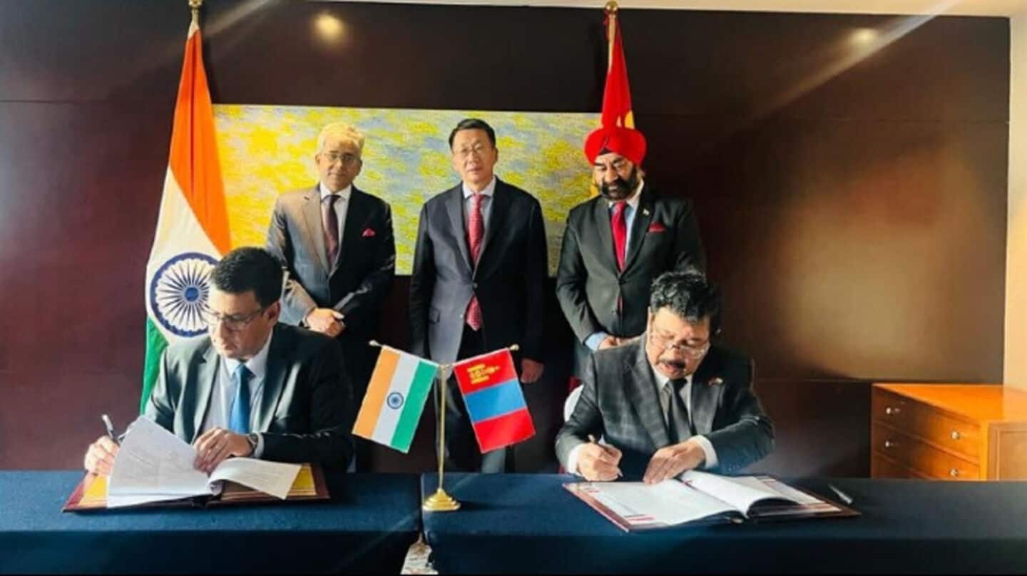 India, Mongolia seal 10 agreements, boost ties in multiple sectors