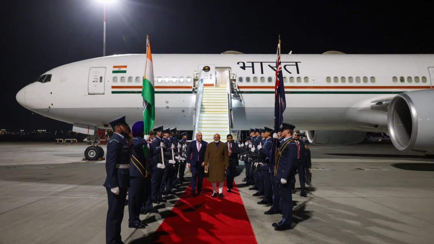 Modi in New Zealand for 1st visit in 40 years
