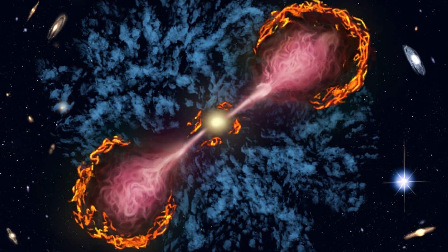 New study finds supermassive black hole jets stop star formation